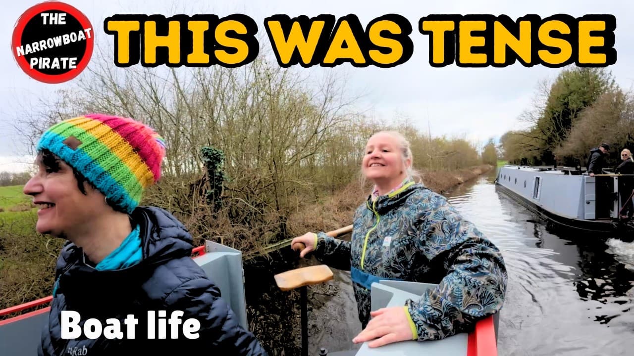 Will She Smash It? First Tunnel on a Narrowboat