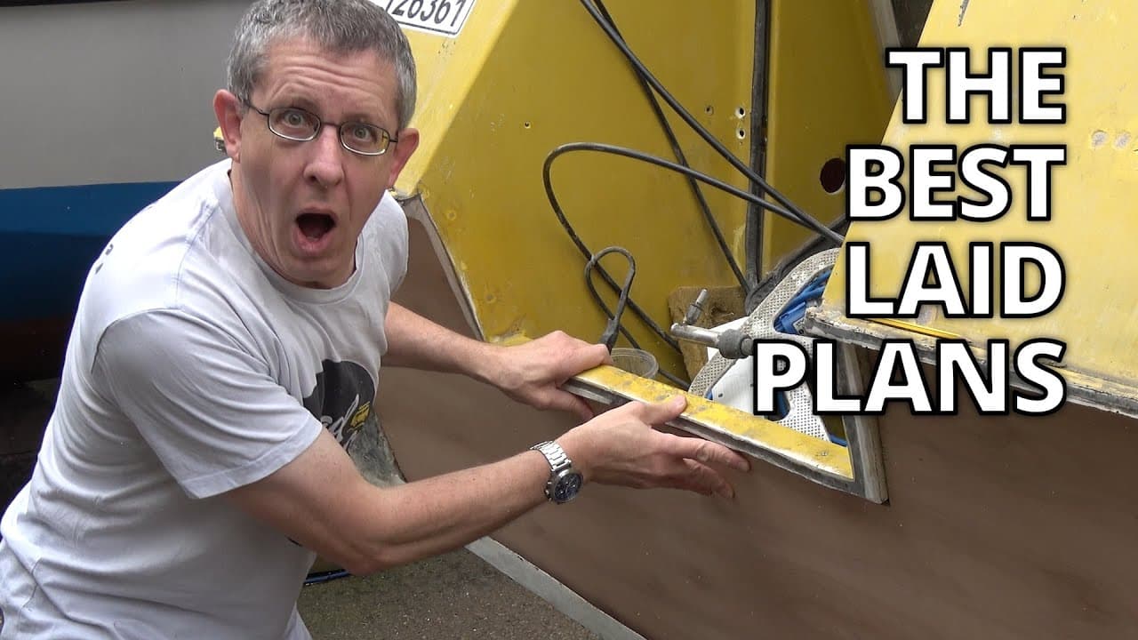 380. Blimey! It fits! (transom repair on fibreglass cruiser, continued)
