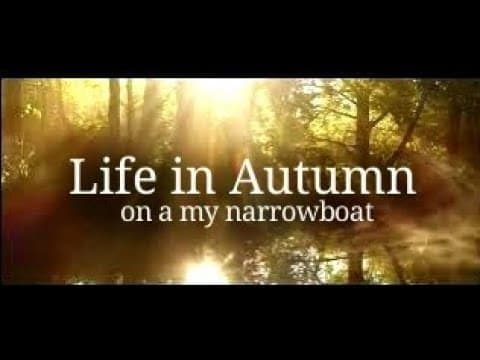 Life in Autumn - Narrowboat inspired by nature