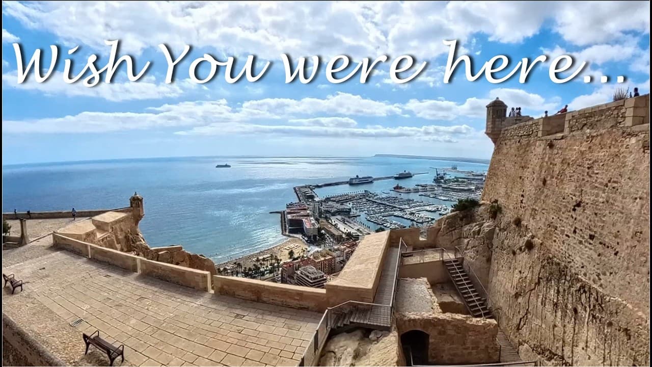 #161 Yet Another Spanish Castle Magic - Exploring Castillo de Santa Barbara in Alicante Spain