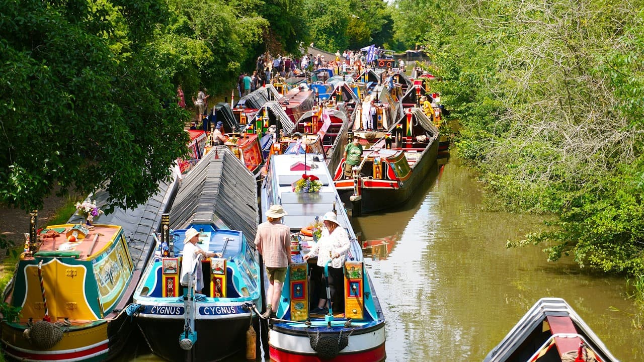 The Biggest Gathering Of Historic Narrowboats