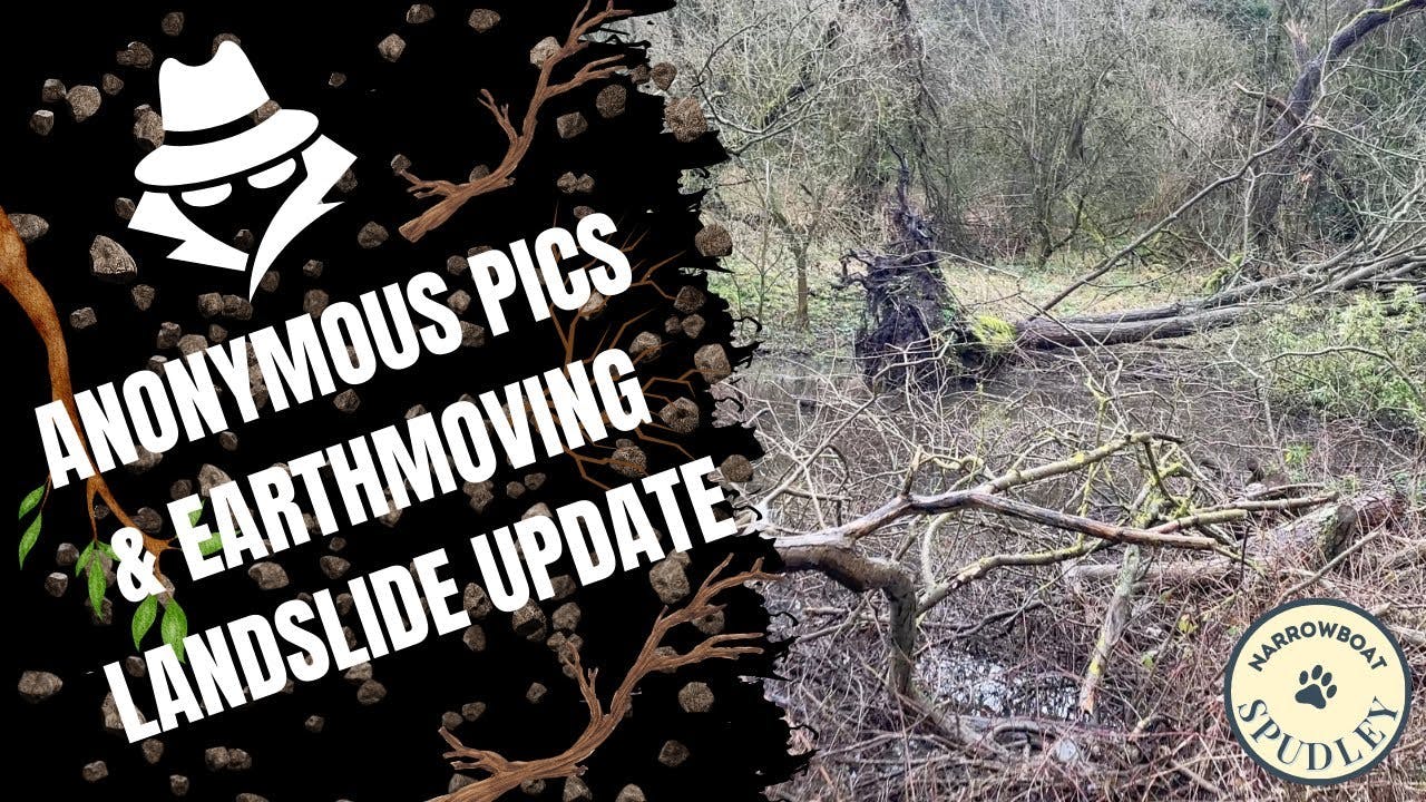 Anonymous cleanup pictures & landslide estimated timescales for possible reopening.