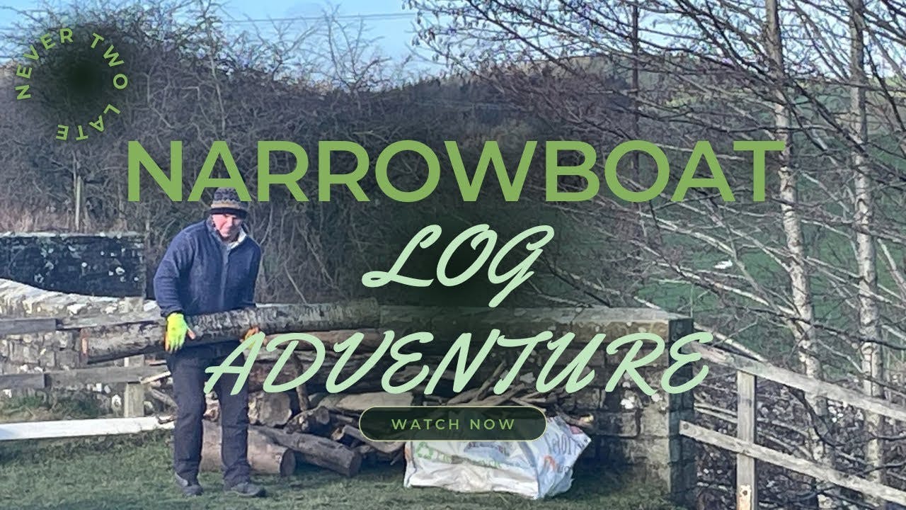 "Narrowboating Adventure: Logs Galore Unveiled!"