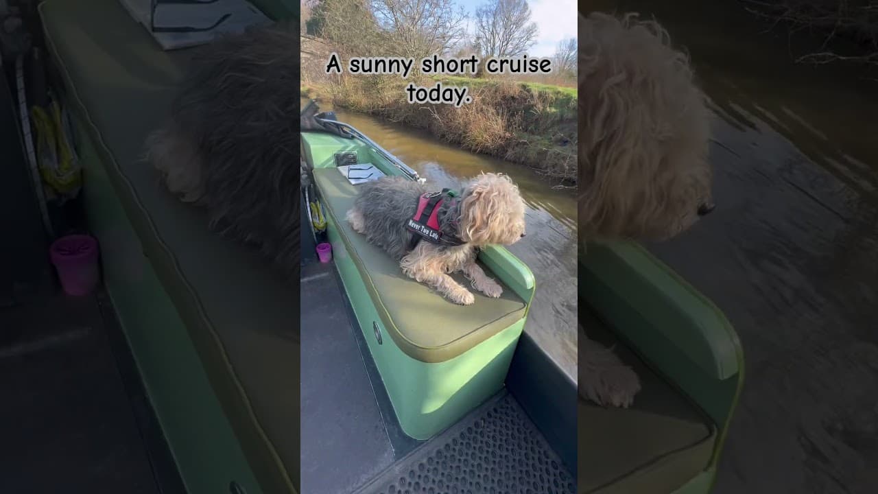 A perfect day for a cruise. #narrowboatlife