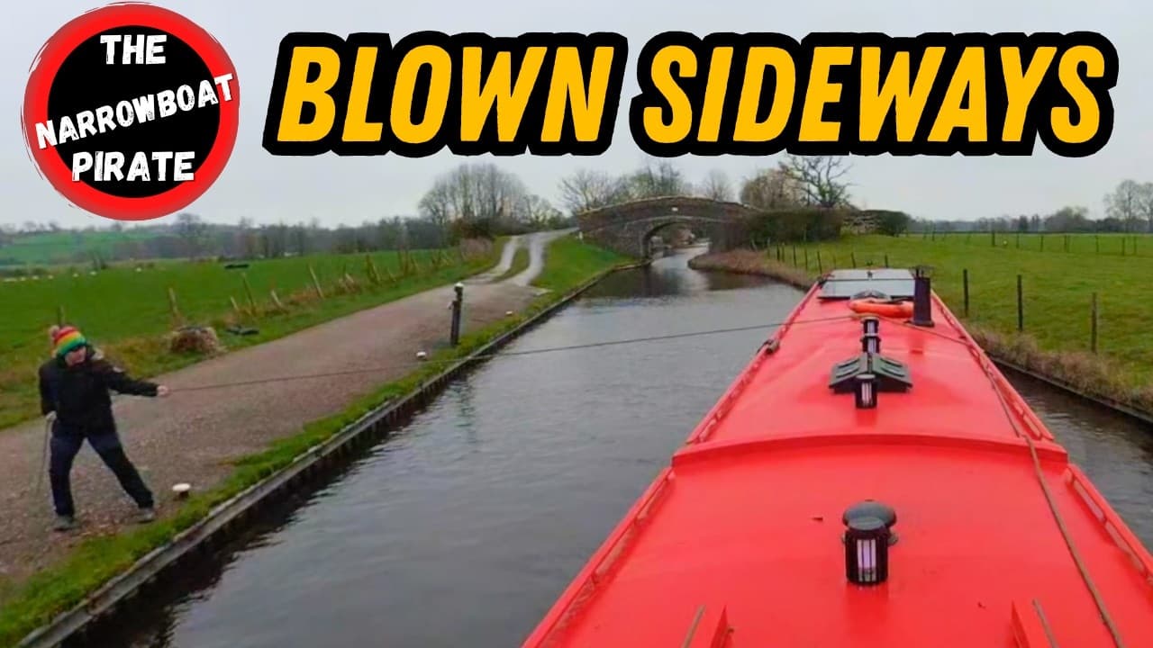 Winter Winds vs My Narrowboat | Solo Boating Struggles