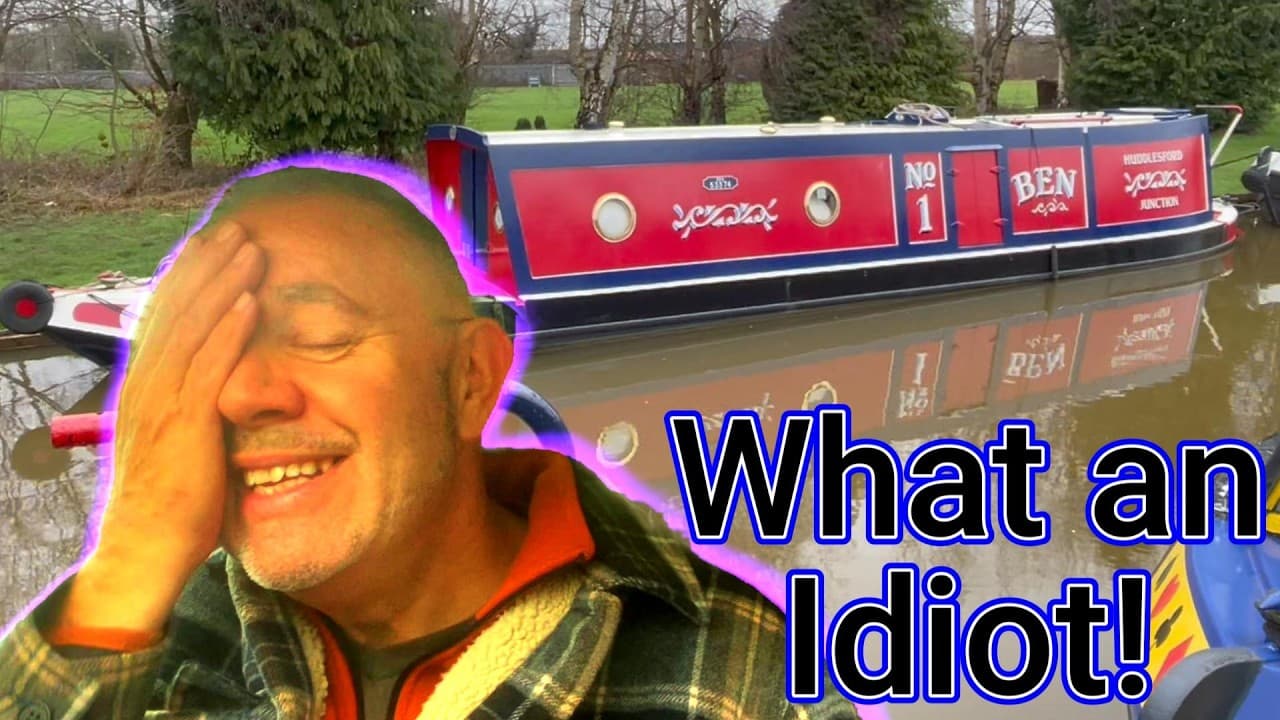 Narrowboater Error Creates a Surprise Unintended Video. Who Needs a Plan Anyway? Vlog No 254