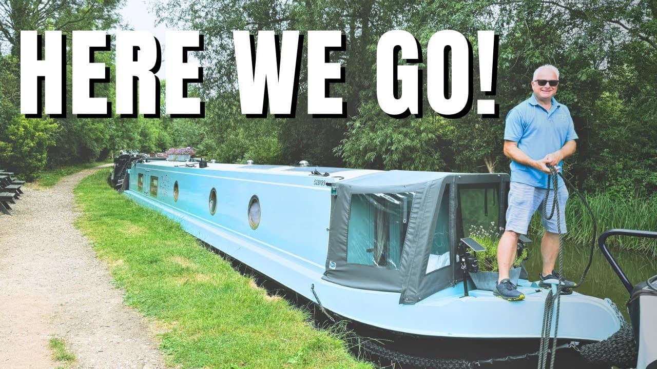 Heading For New Waters In Our Narrowboat Home Ep 166