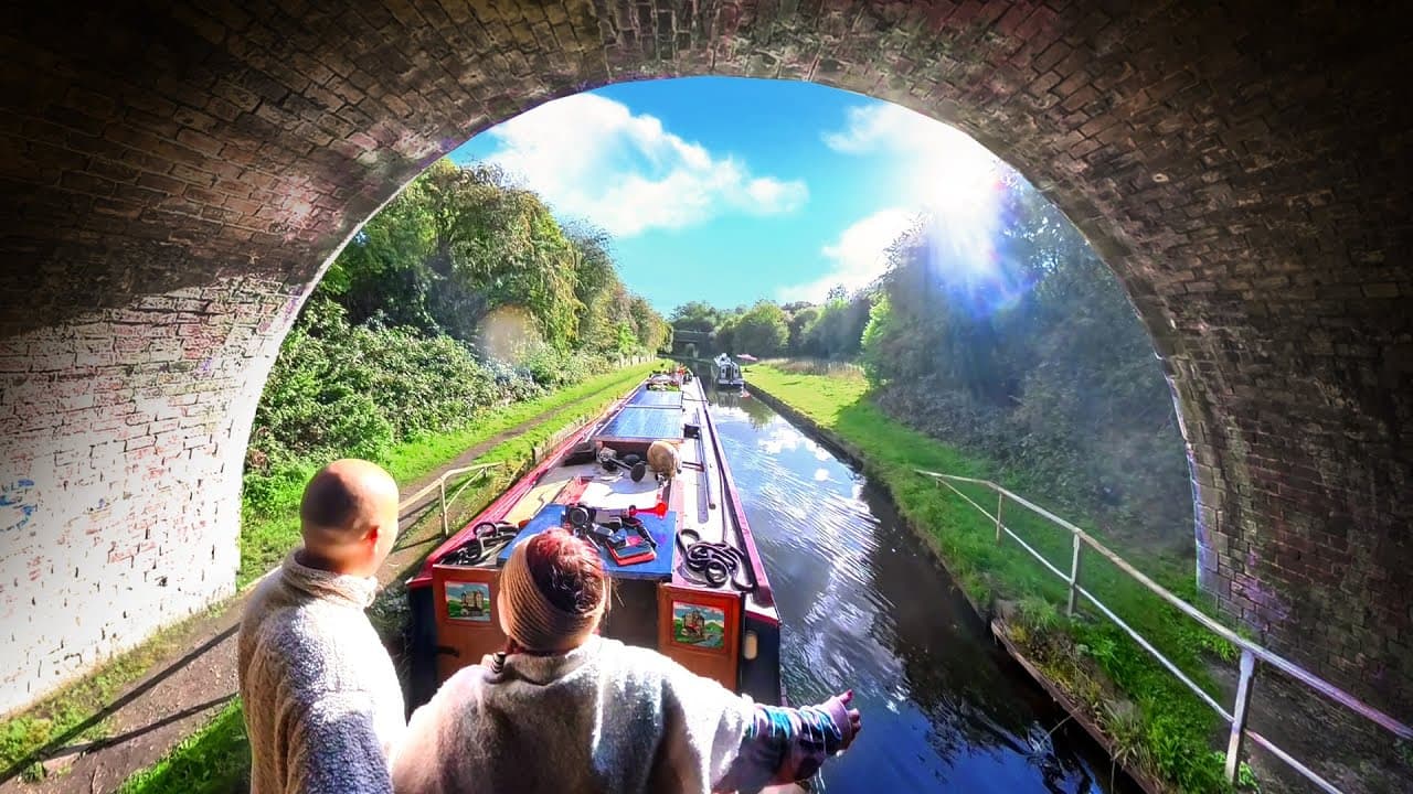 From city to countryside - Narrowboat through Netherton Tunnel - 339