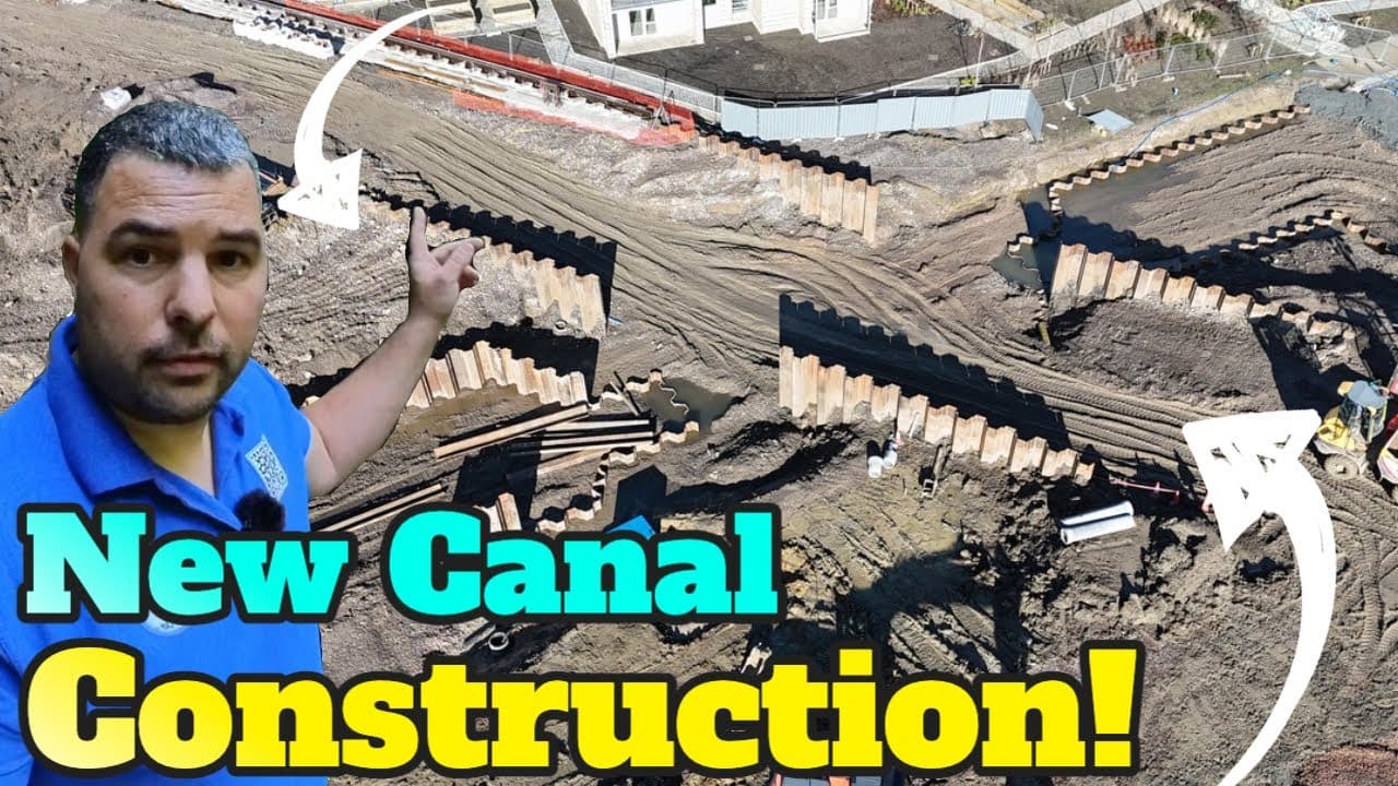 Connecting A new Canal to a Town