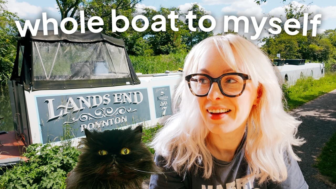 A week alone on my narrowboat