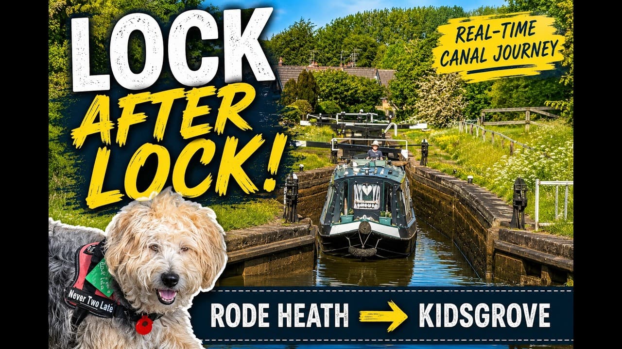 Every Lock, Every Mile | Cruising from Rode Heath to Kidsgrove