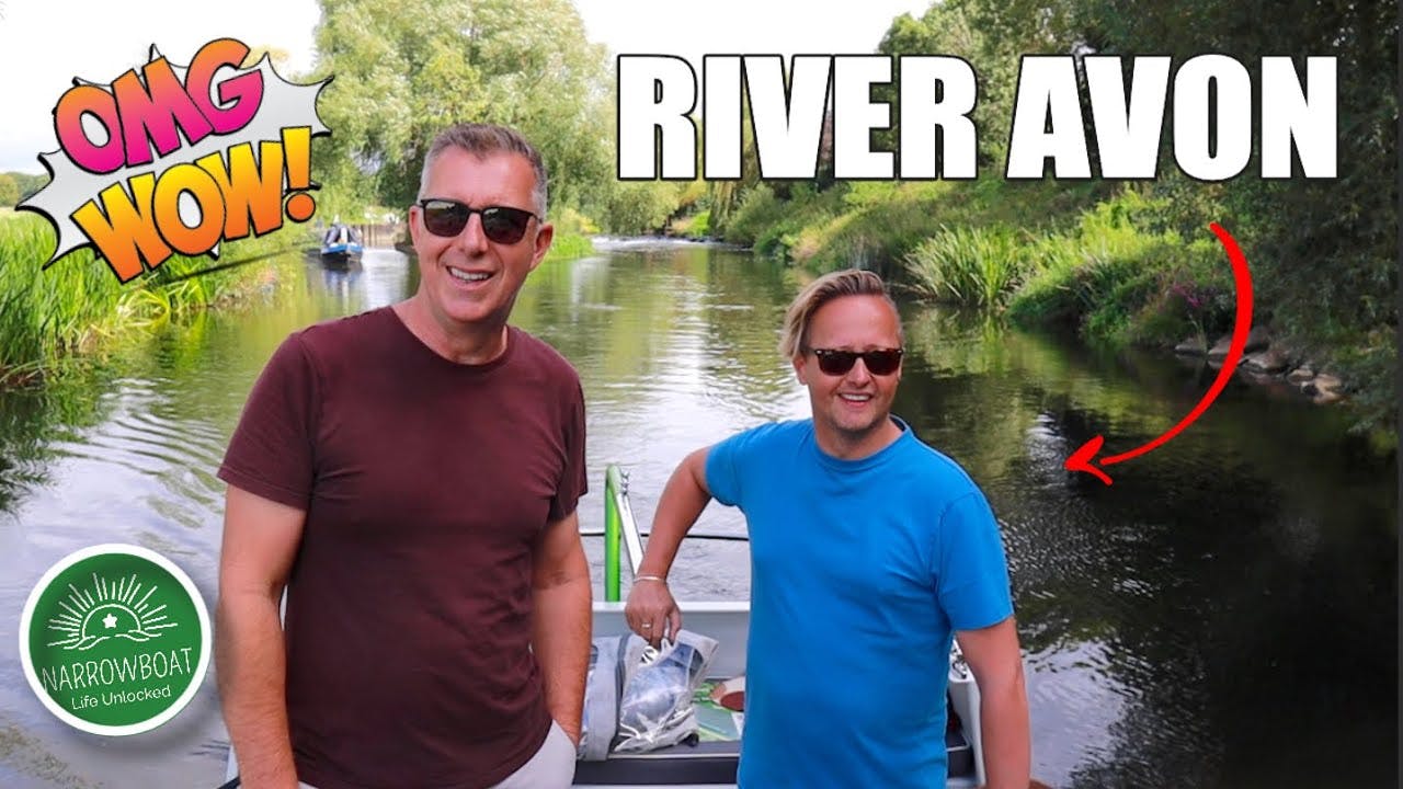 The River Avon on a 60' Narrowboat / Our Narrowboat Adventure Continues. Ep.183