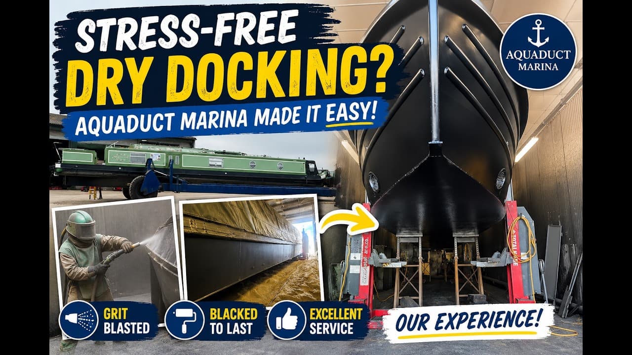 Stress Free Dry Docking Aquaduct Marina Made It Easy!
