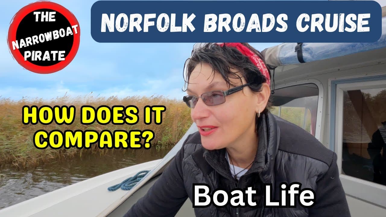 From CANALS to the NORFOLK BROADS | My FIRST EVER Broads Cruiser Experience!