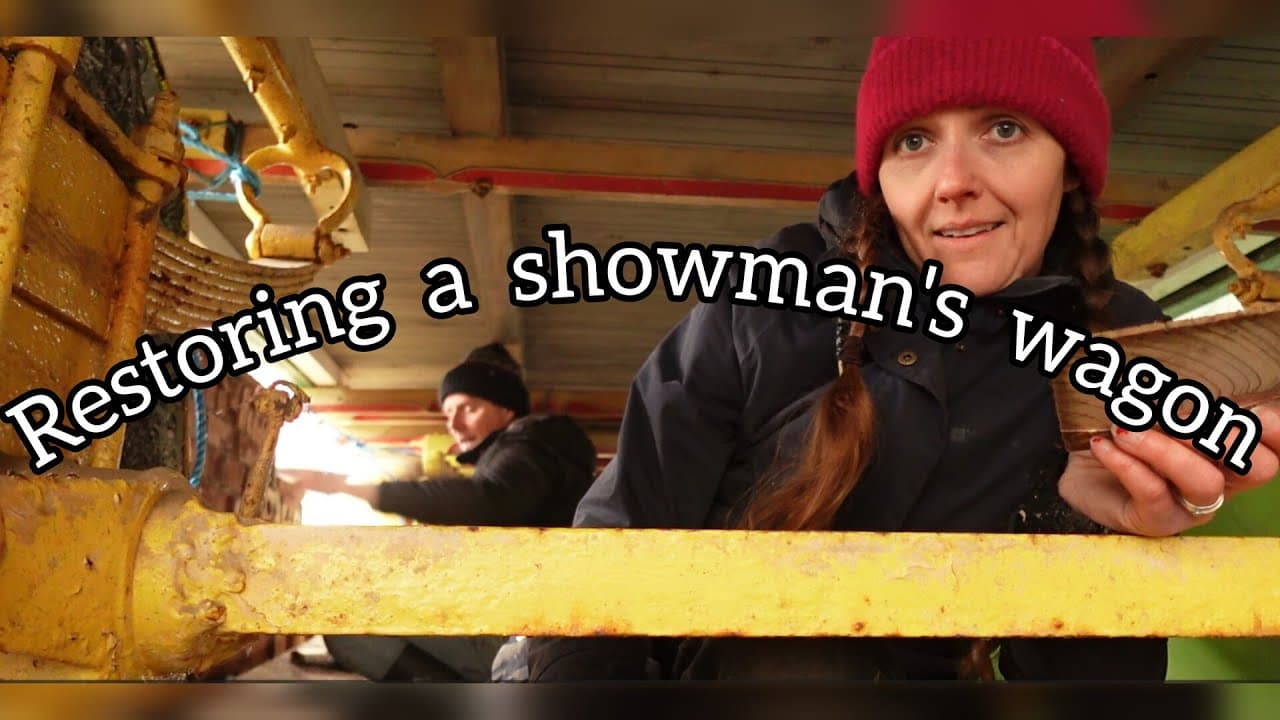 The Showman's Wagon restoration begins| Fulltime Narrowboat life #boatlife #narrowboat #canal