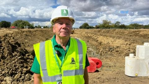Work begins to restore canal filled in for M5