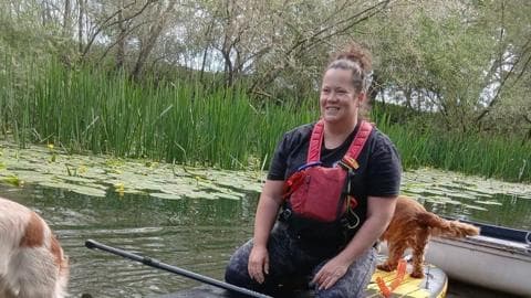 Paddleboarding gave me my mobility back after rare spinal condition