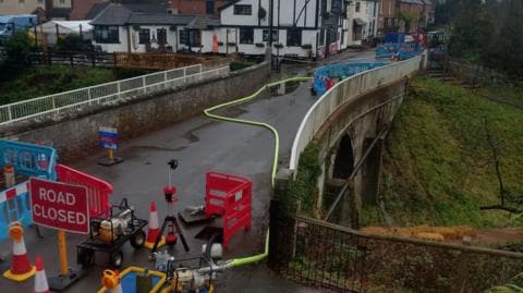 Concerns over time taken for broken bridge repairs