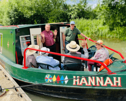 Nautical Archaeology Society marks 75 years of Kennet & Avon Canal Trust with anniversary cruise
