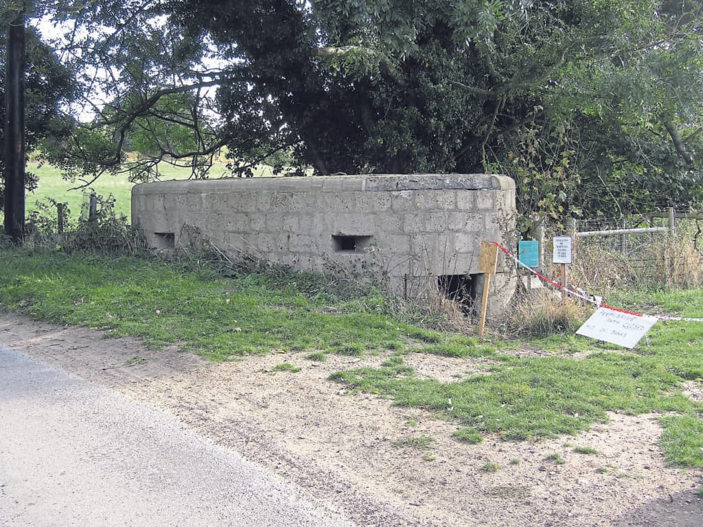 PILLBOXES join listed structures