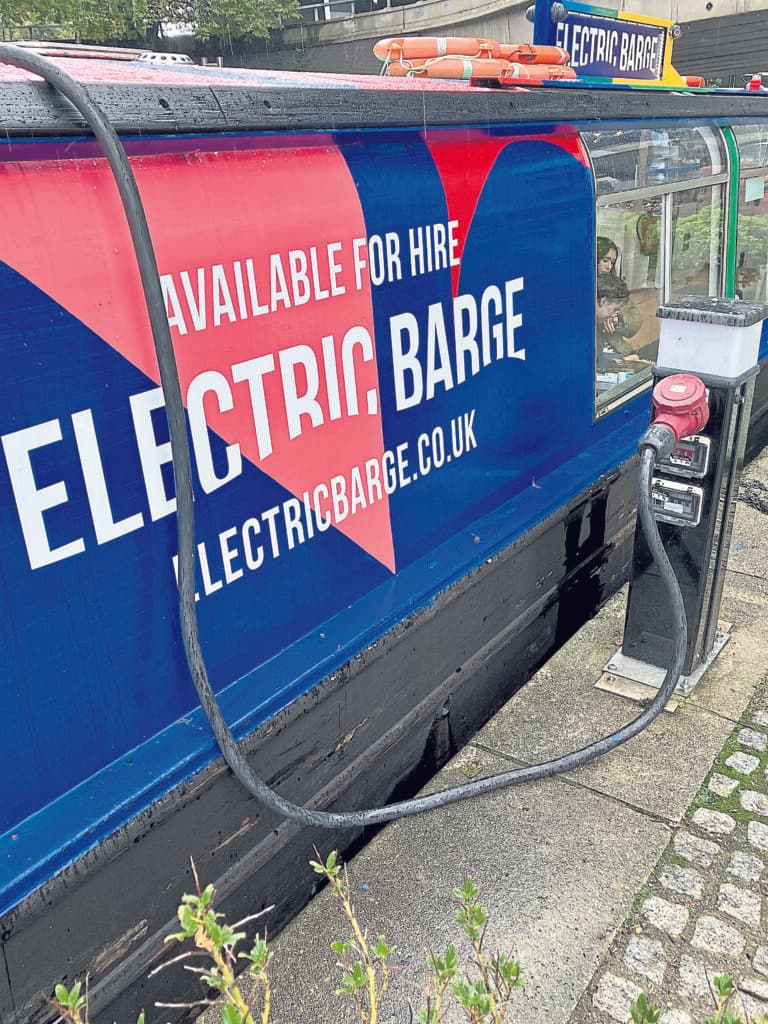 ELECTRIC BOATING on the inland waterways