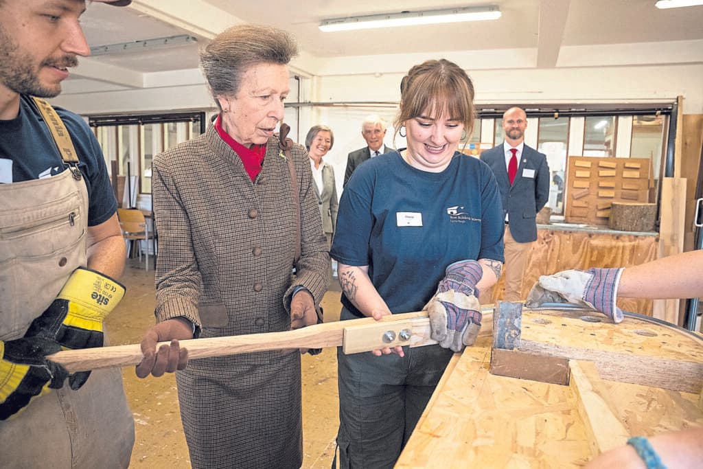 ROYAL SEAL OF APPROVAL for boat building