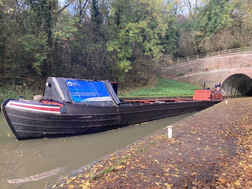 HISTORIC NORTHAMPTONSHIRE working boat celebrates 90th birthday