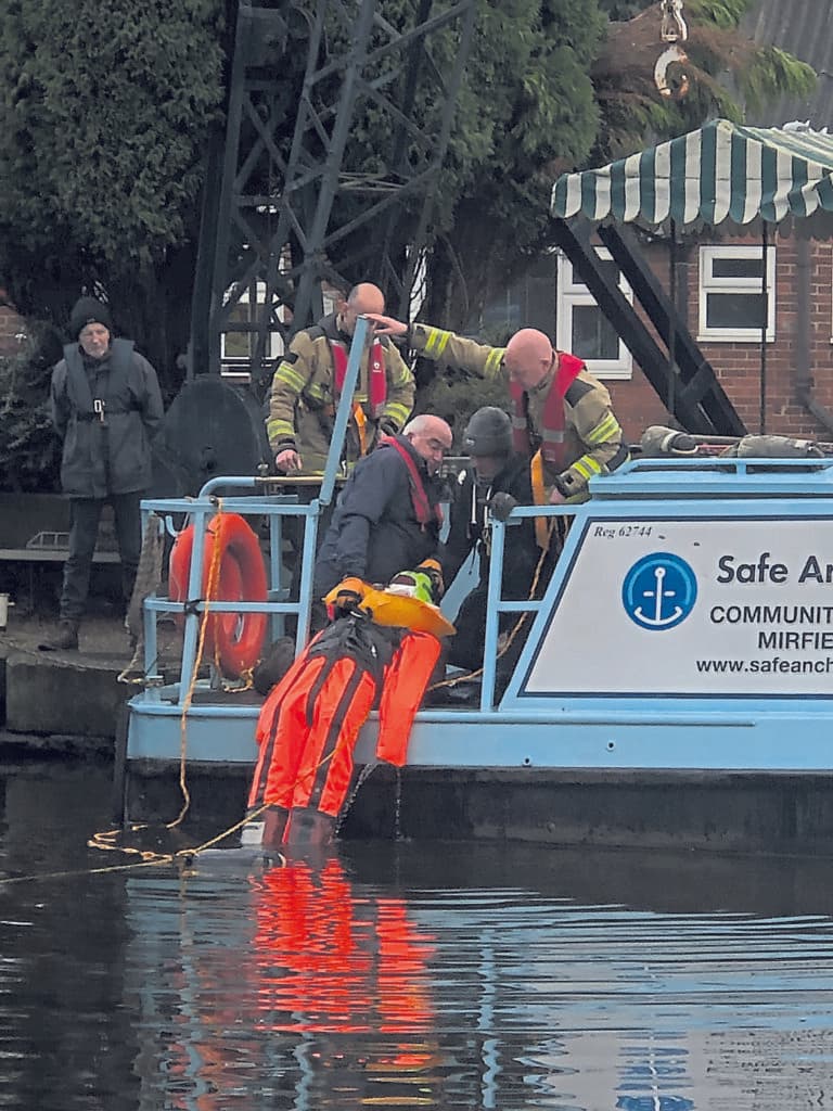 STAYING SAFE around water is crucial