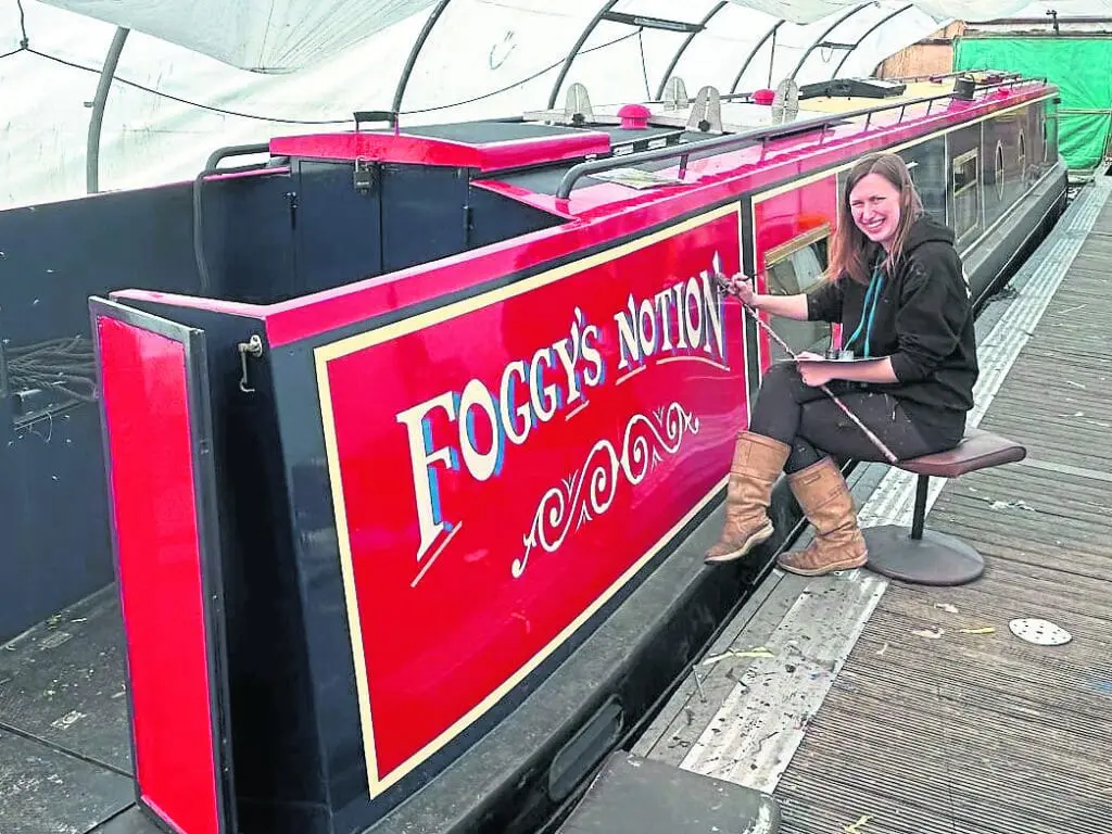 CHARACTERS OF THE CUT: Charlotte Hopwood, Seawood Signwriting