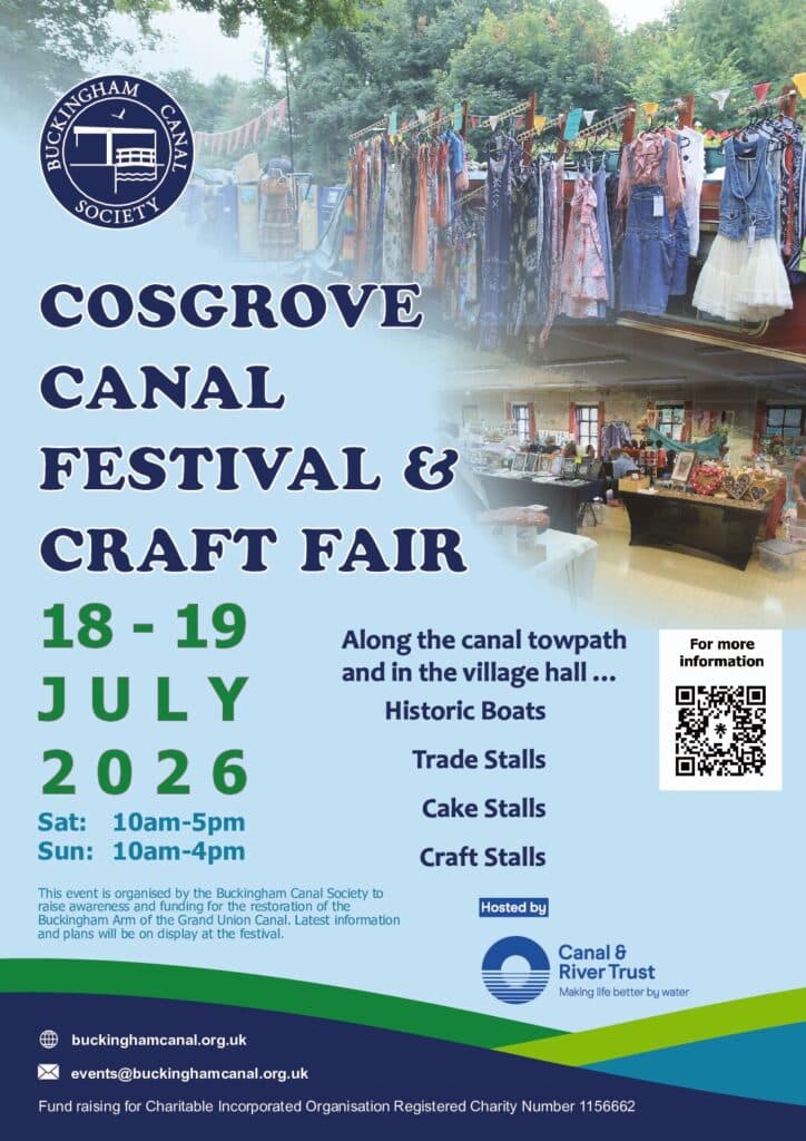Cosgrove Canal Festival and Crafts Fair returns this July