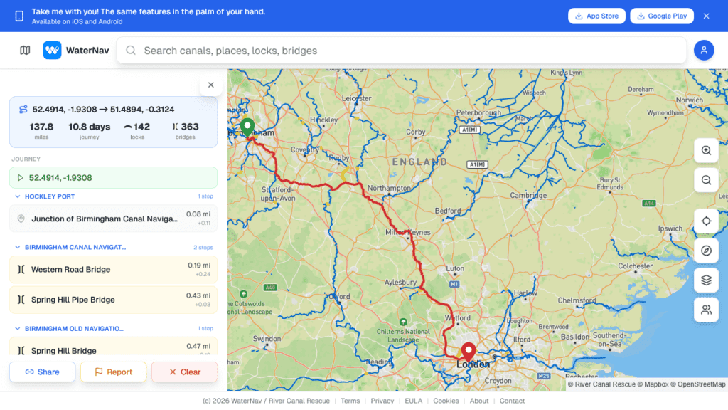 WaterNav extends online