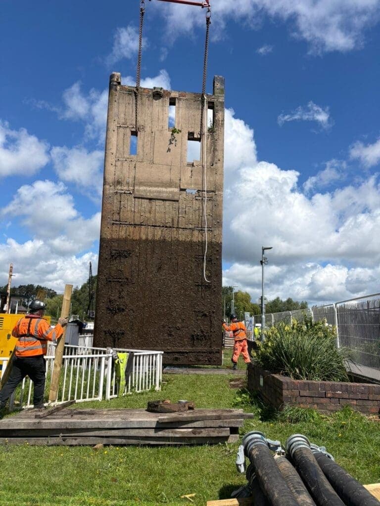 Major repair work underway on 180-year-old Worcester lock