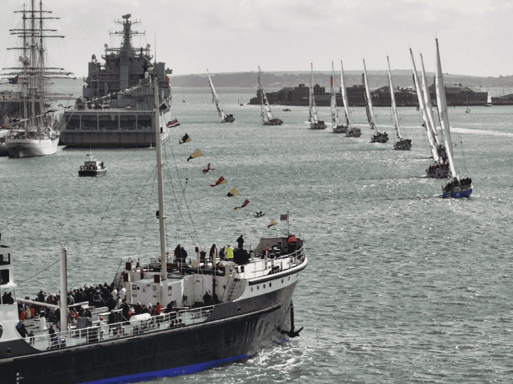 Steamship Shieldhall to lead Clipper Race fleet home and offer SailGP views