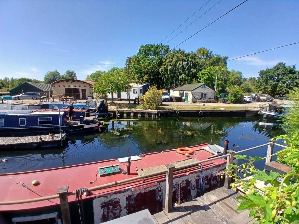 Leisure moorings available at MGM Boatyard on the River Soar