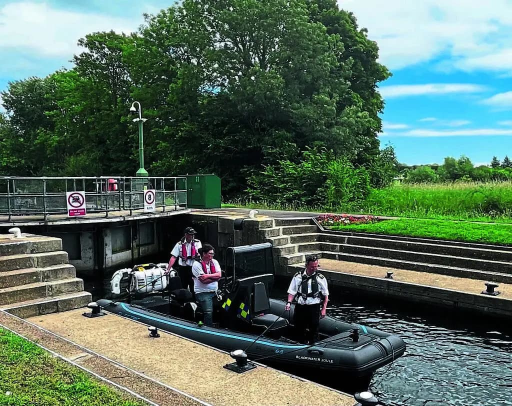 Electric patrol boat launch sparks cleaner future for the Thames